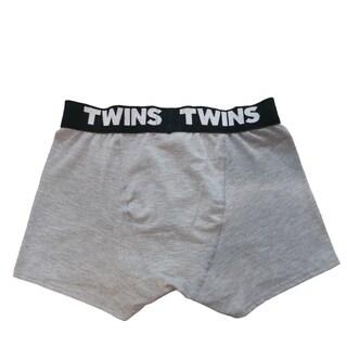 Foto 2 | Boxer Biker-gris Liso Twins