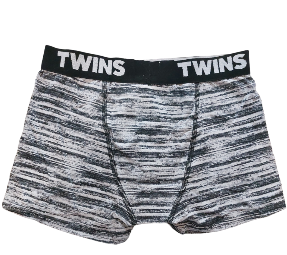 Foto 2 | Boxer Biker-gris Twins