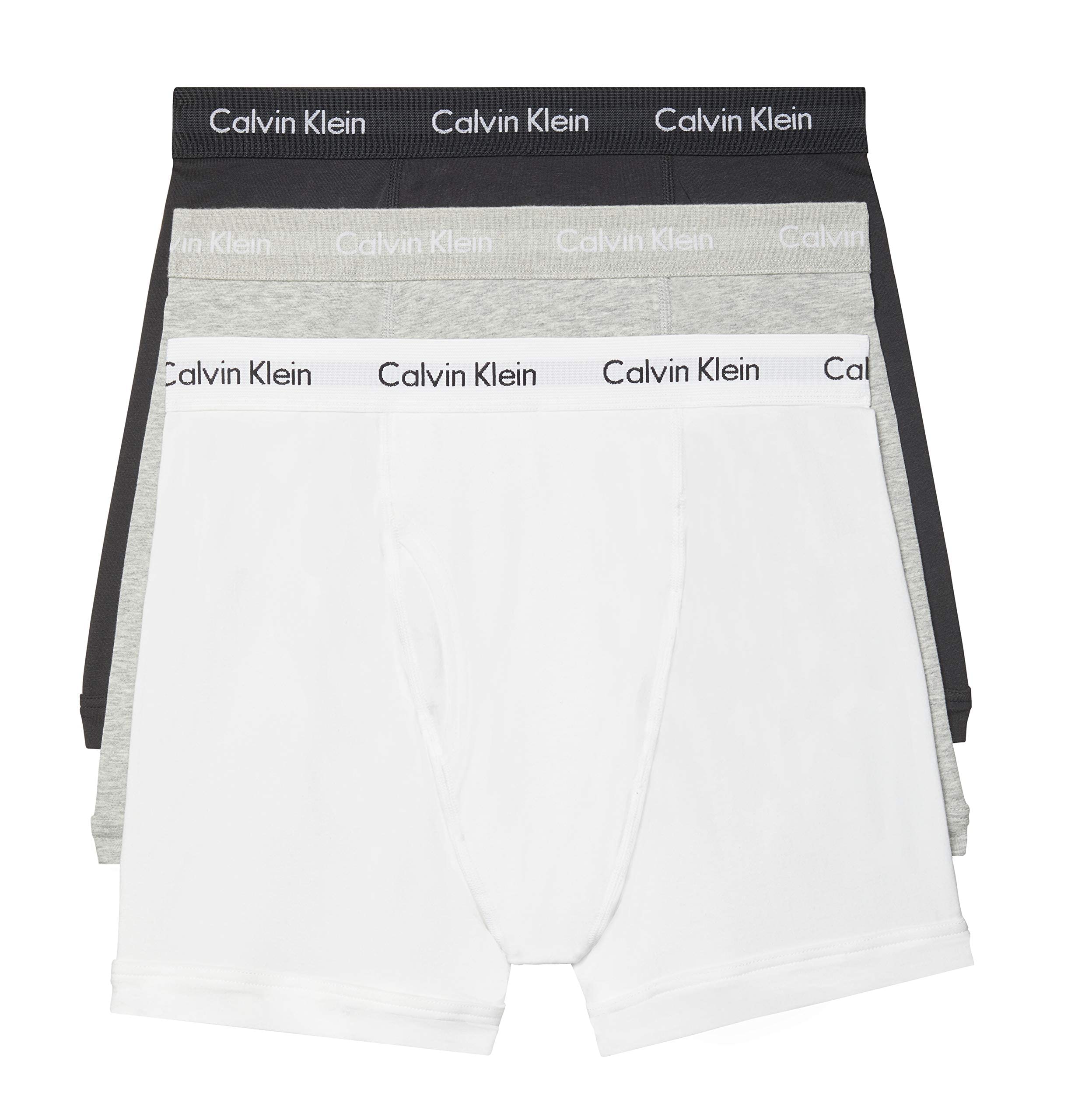 Bóxer Calvin Klein de Algodón Elástico 3 Piezas  - Venta Internacional