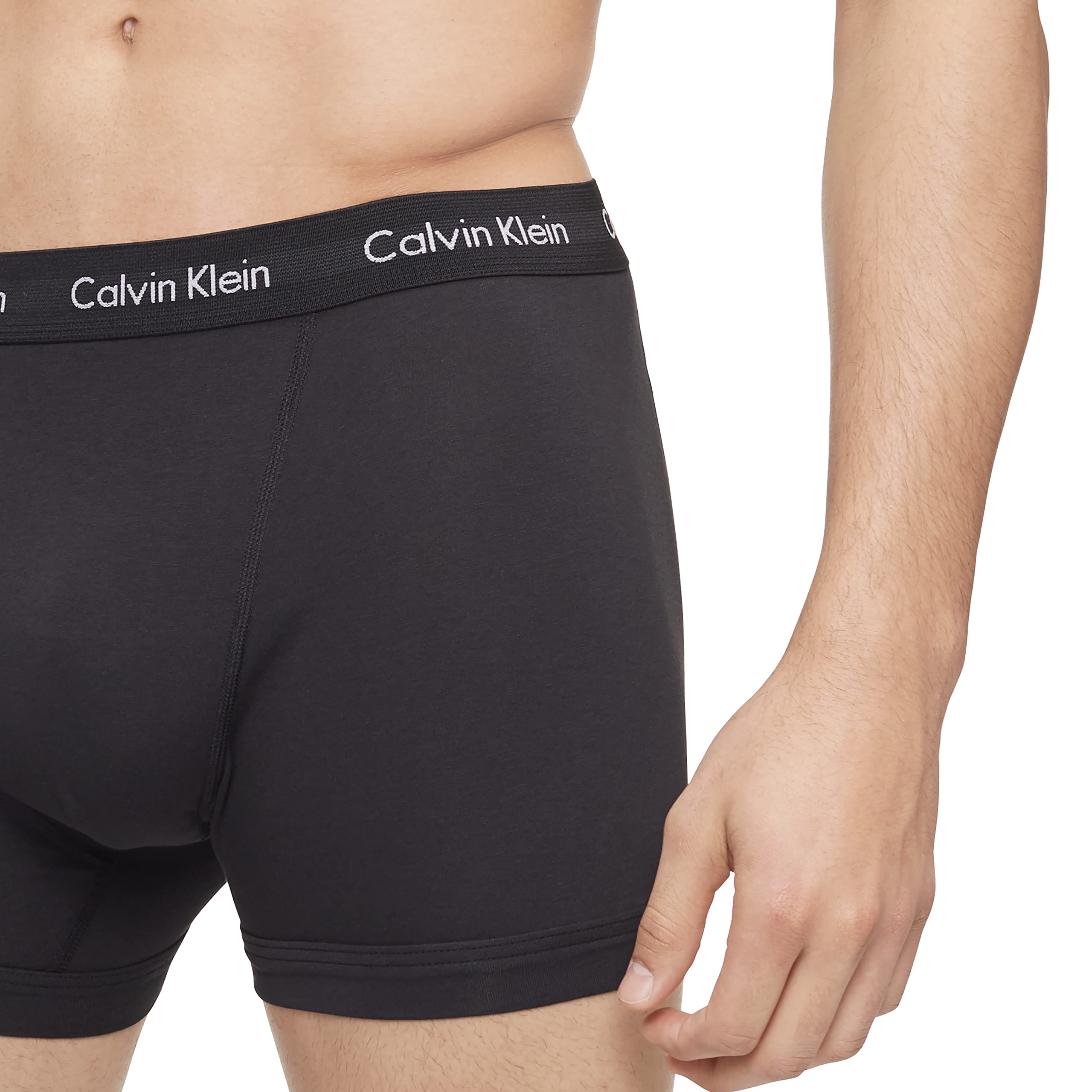 Foto 4 pulgar | Bóxer Calvin Klein de Algodón Elástico 3 Piezas  - Venta Internacional