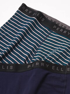 Foto 3 | Bóxer Perry Ellis de Algodón Elástico Paquete de 5 para Hombre - Venta Internacional