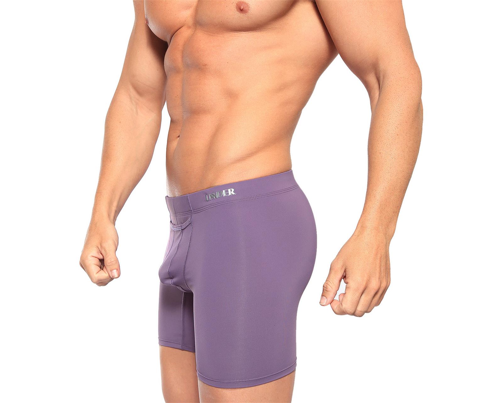 Foto 2 pulgar | Boxer Midway Brief Sport Unnder Ropa Interior Hombre 1 Pieza Color Morado