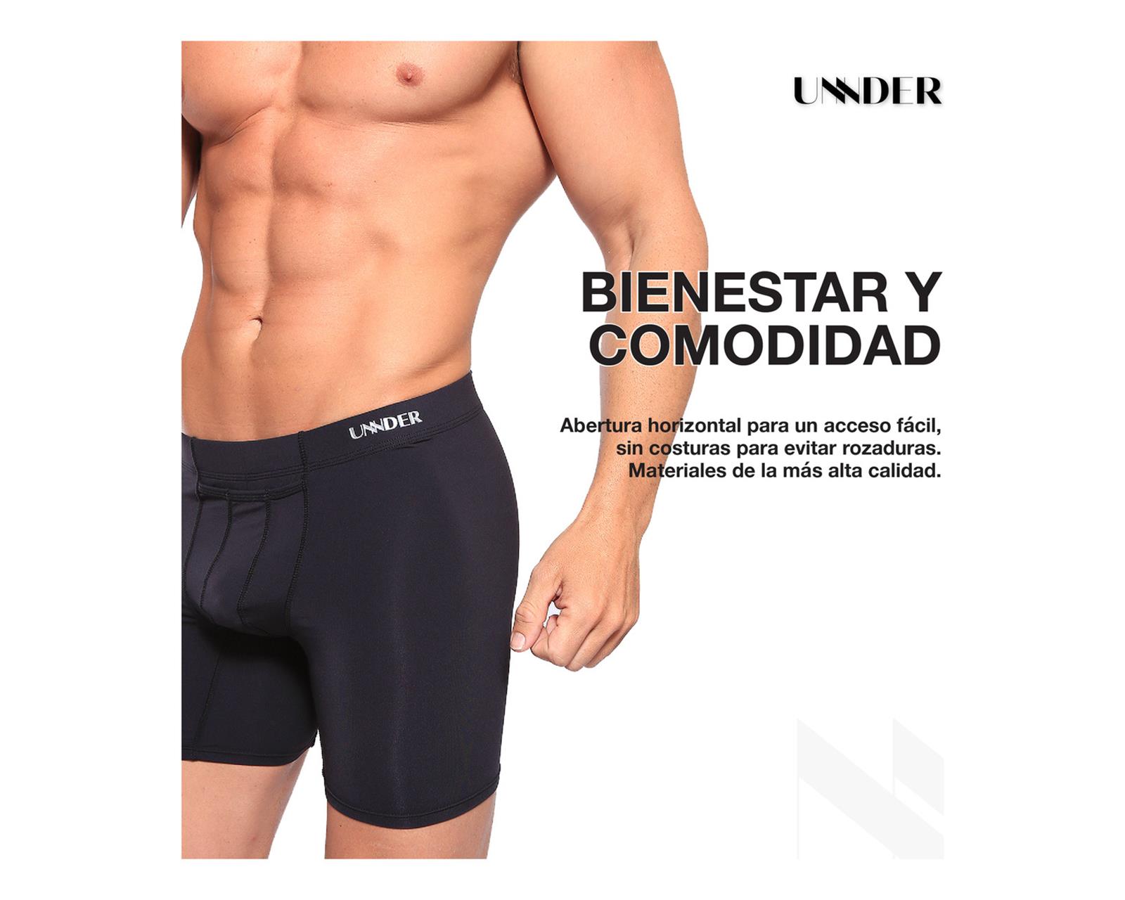 Foto 9 pulgar | Boxer Midway Sport 3 Pack Unnder Ropa Interior Hombre Color Azul Marino