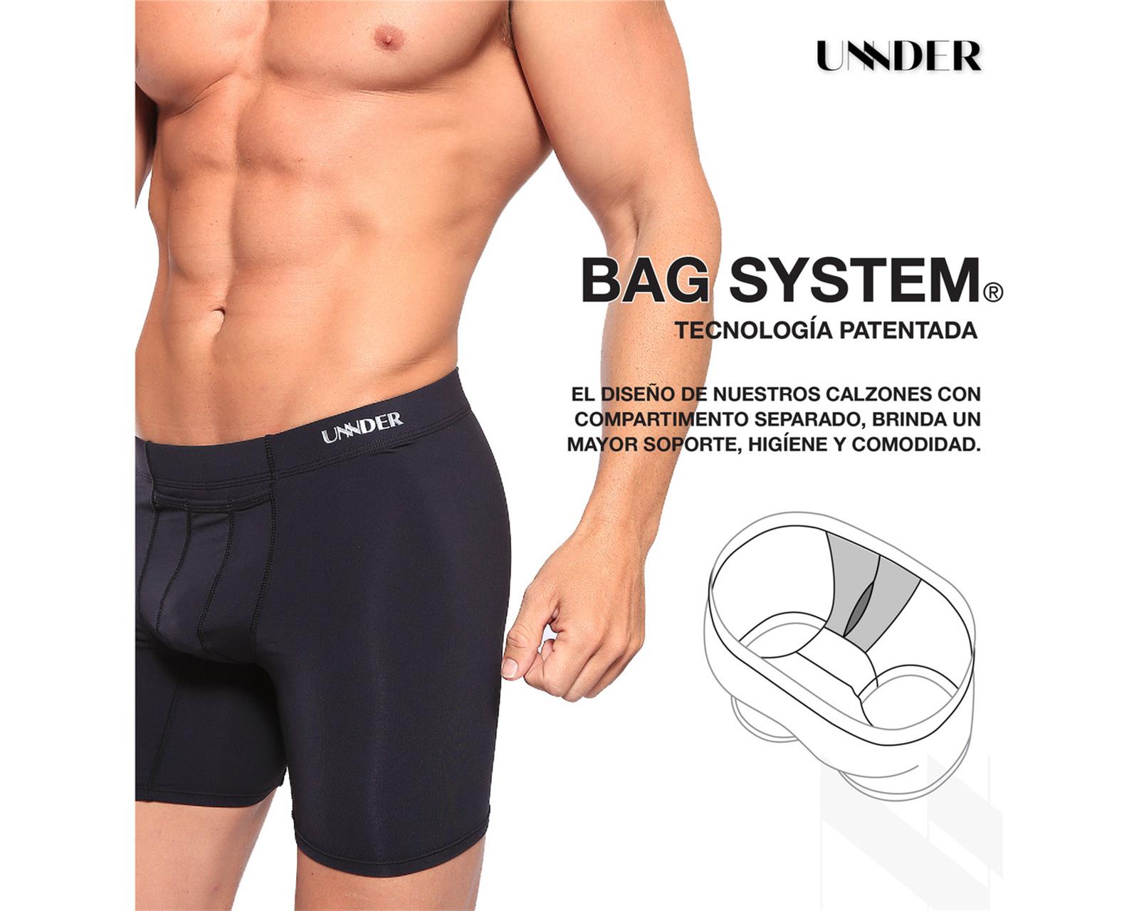 Foto 7 pulgar | Boxer Midway Sport 3 Pack Unnder Ropa Interior Hombre Color Negro