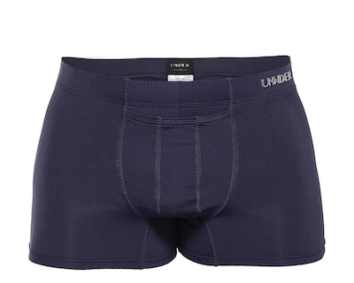 Foto 2 | Boxer Briefs Sport Unnder Ropa Interior Para Hombre 1 Pieza Color Azul Marino