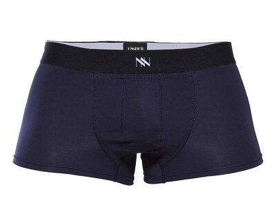 Foto 2 | Boxer Trunks Classic Unnder Ropa Interior Para Hombre 1 Pz Color Azul Oscuro