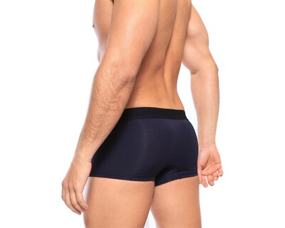 Foto 3 | Boxer Trunks Classic Unnder Ropa Interior Para Hombre 1 Pz Color Azul Oscuro