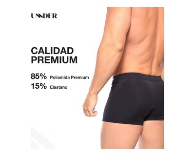 Foto 7 | Boxer Briefs Sport Unnder Ropa Interior Para Hombre 1 Pieza Color Morado