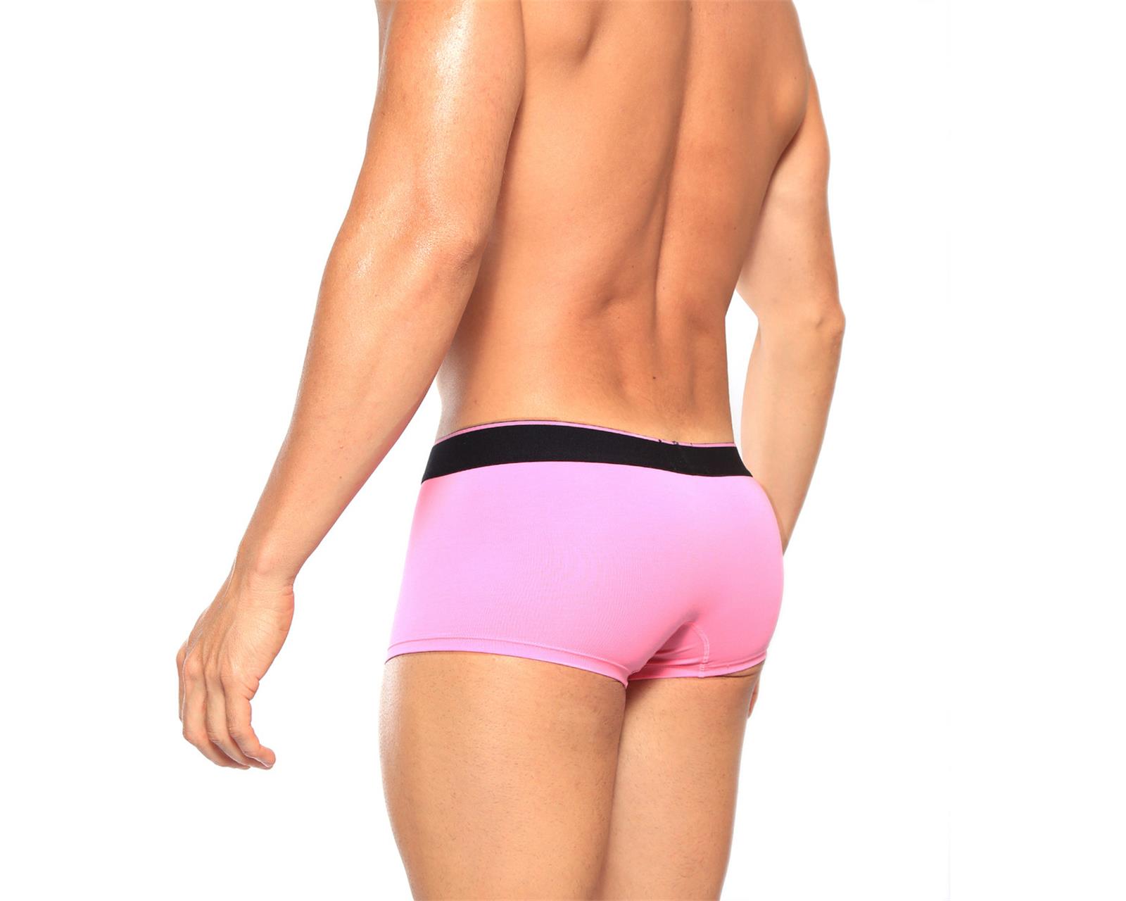 Foto 4 pulgar | Boxer Modern Trunks Unnder Ropa Interior Para Hombre 1 Pieza Color Rosa Chicle