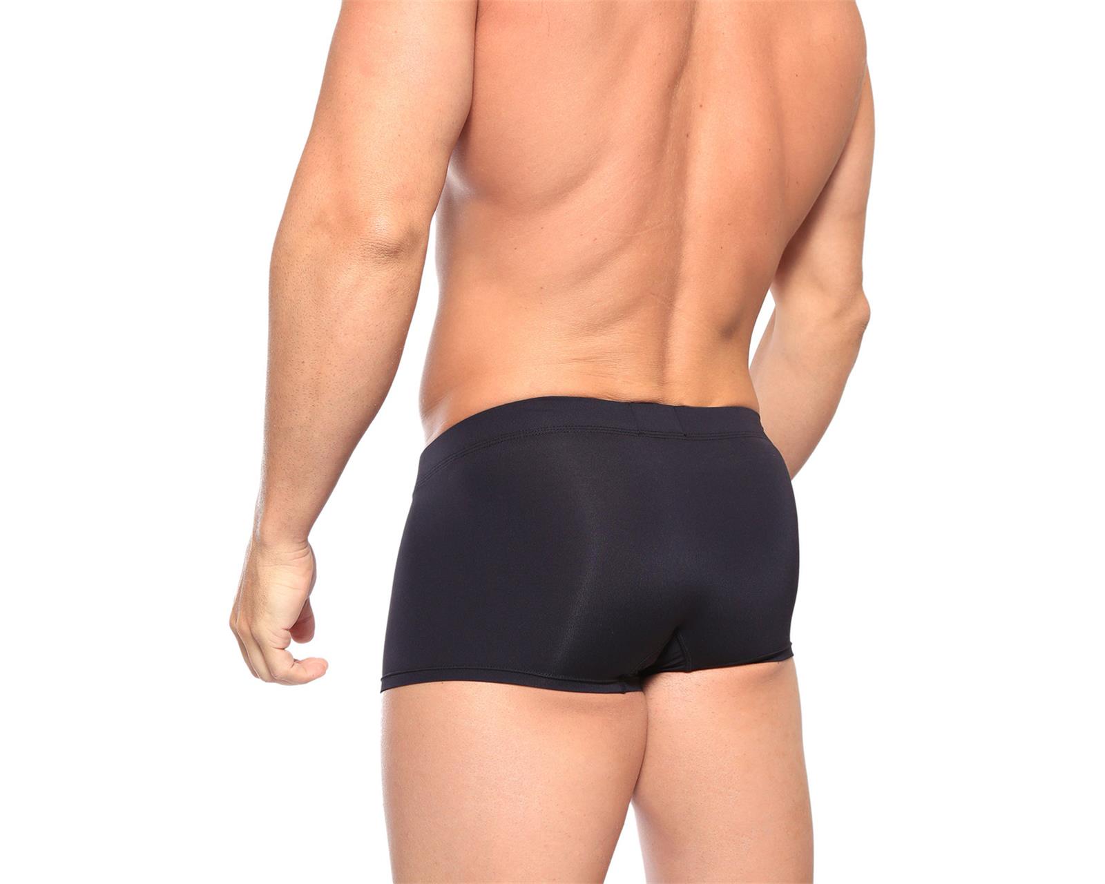 Foto 4 pulgar | Boxer Trunk Sport Unnder Ropa Interior Para Hombre 1 Pieza Color Negro