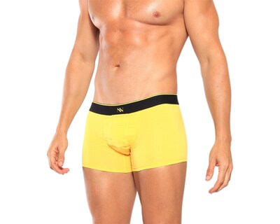 Foto 1 | Boxer Modern Trunks Unnder Ropa Interior Para Hombre 1 Pieza Color Amarillo