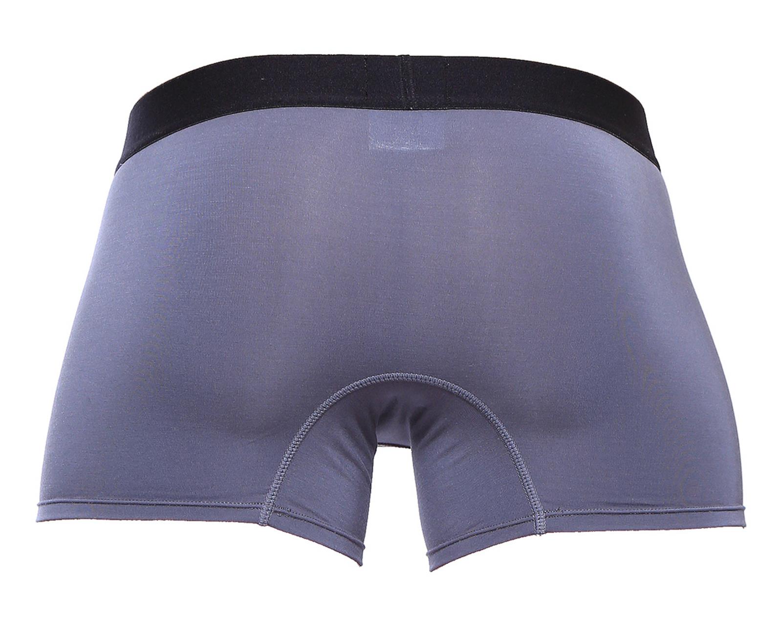 Foto 5 pulgar | Boxer Brief Classic Unnder Ropa Interior Para Hombre 1 Pieza Color Gris Oscuro