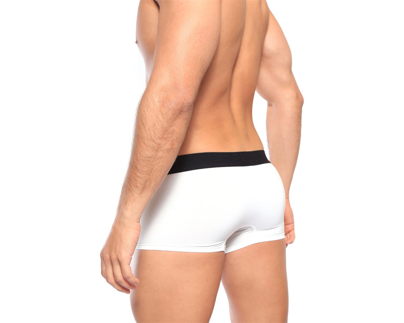 Foto 4 pulgar | Boxer Trunks Classic Unnder Ropa Interior Para Hombre 1 Pz Color Blanco