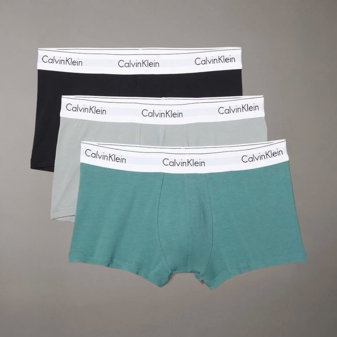 Pack De 3 Boxers Calvin Klein De Algodón Multicolor