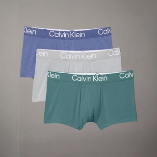 Foto 1 | Pack De 3 Boxers Calvin Klein Corto Modal