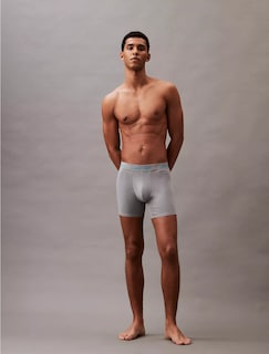 Foto 2 | Pack De 3 Boxers Calvin Klein Largo De Algodón