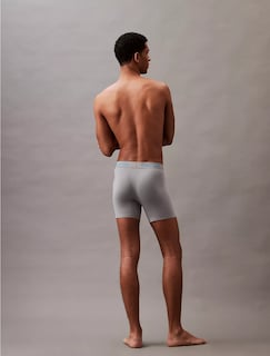 Foto 5 | Pack De 3 Boxers Calvin Klein Largo De Algodón