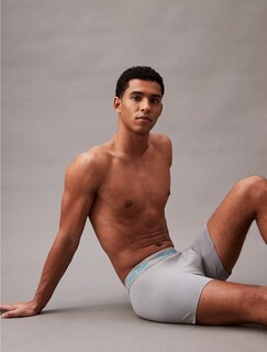 Foto 6 | Pack De 3 Boxers Calvin Klein Largo De Algodón