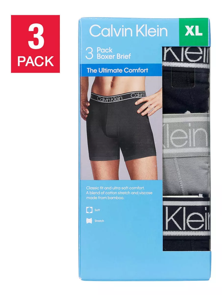 Foto 5 pulgar | Pack de 3 Bóxer Briefs Calvin Klein para Hombre