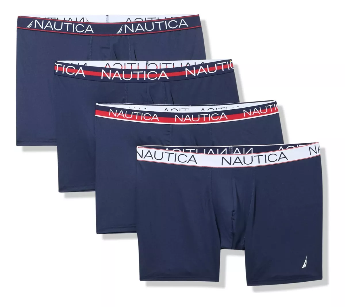 Boxer Nautica 4 Piezas Stretch Micro Fibra Paquete Interior Edicion Limitada