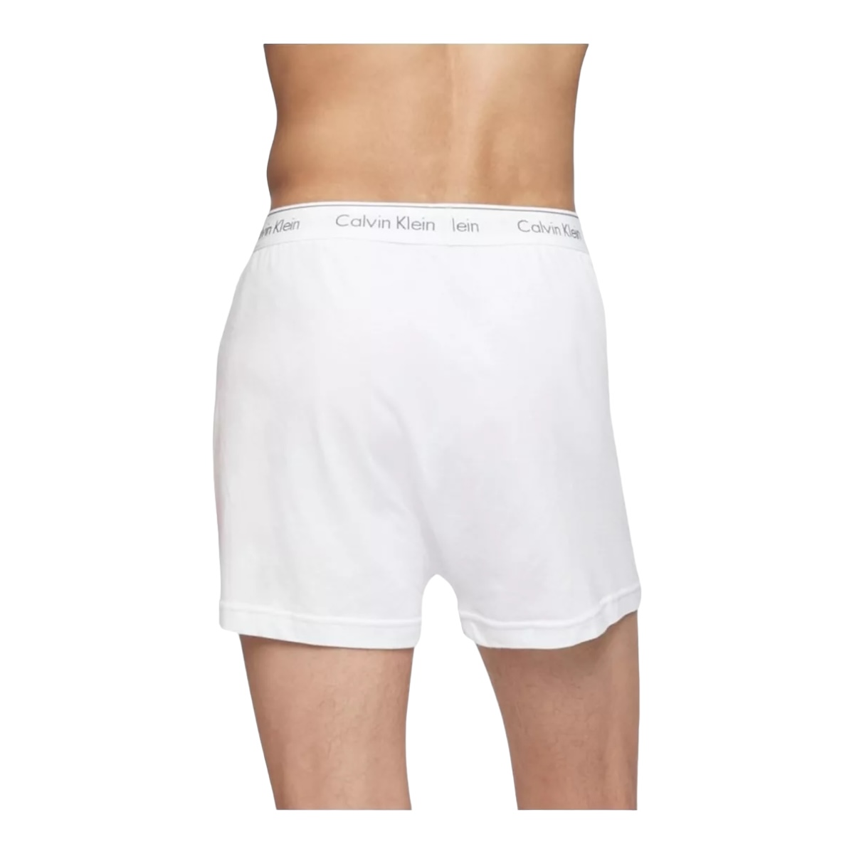 Foto 4 | Pack De 3 Boxers Calvin Klein Knit De Algodón Blanco