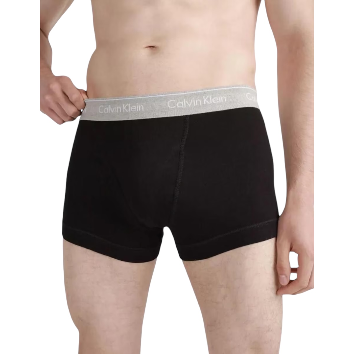 Foto 4 pulgar | Pack De 3 Boxers Calvin Klein Corto Negros Algodón