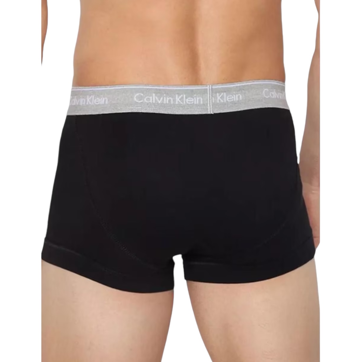 Foto 4 | Pack De 3 Boxers Calvin Klein Corto Negros Algodón