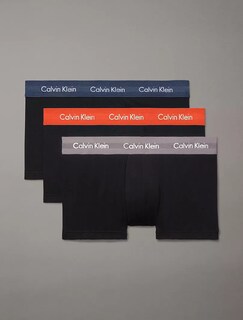 Foto 1 | Pack De 3 Boxers Calvin Klein Trunk Negros A,n,g