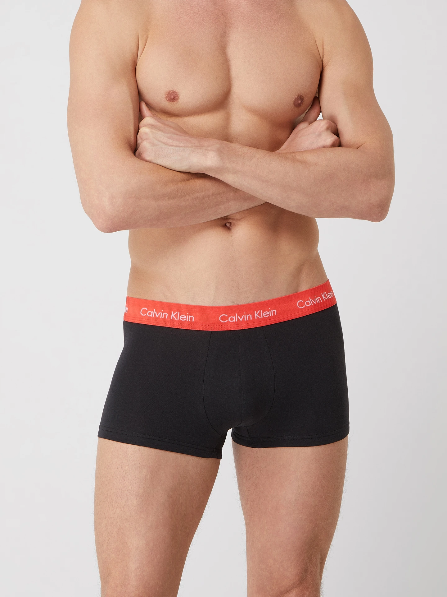 Foto 2 | Pack De 3 Boxers Calvin Klein Trunk Negros A,n,g