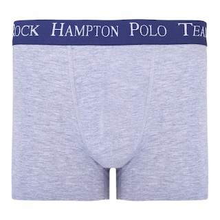 Foto 1 | Bóxer de Algodón Rock Hampton Polo Team Gris para Hombre