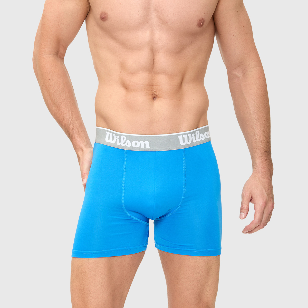 Foto 3 pulgar | Boxer Wilson Pack 4 Caballero Liso Transpirable