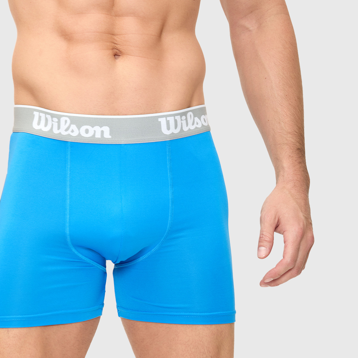 Foto 5 pulgar | Boxer Wilson Pack 4 Caballero Liso Transpirable