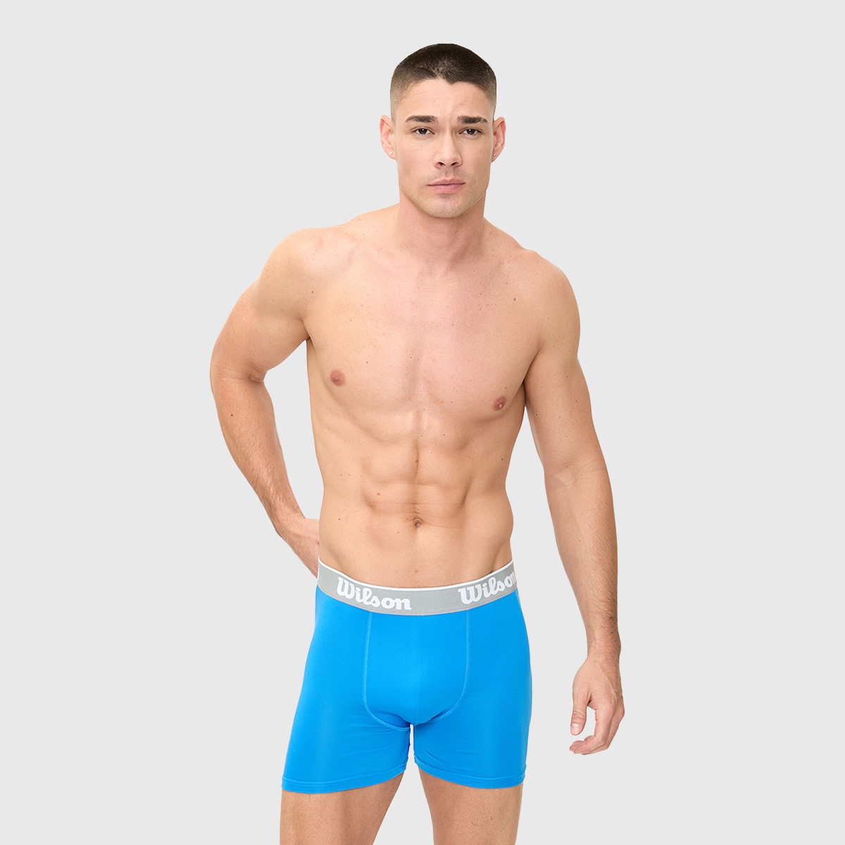 Foto 7 pulgar | Boxer Wilson Pack 4 Caballero Liso Transpirable