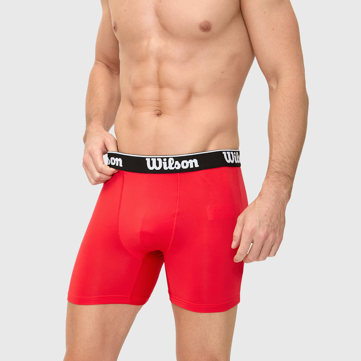 Foto 3 pulgar | Boxer Wilson Pack 4 Caballero Liso Transpirable A