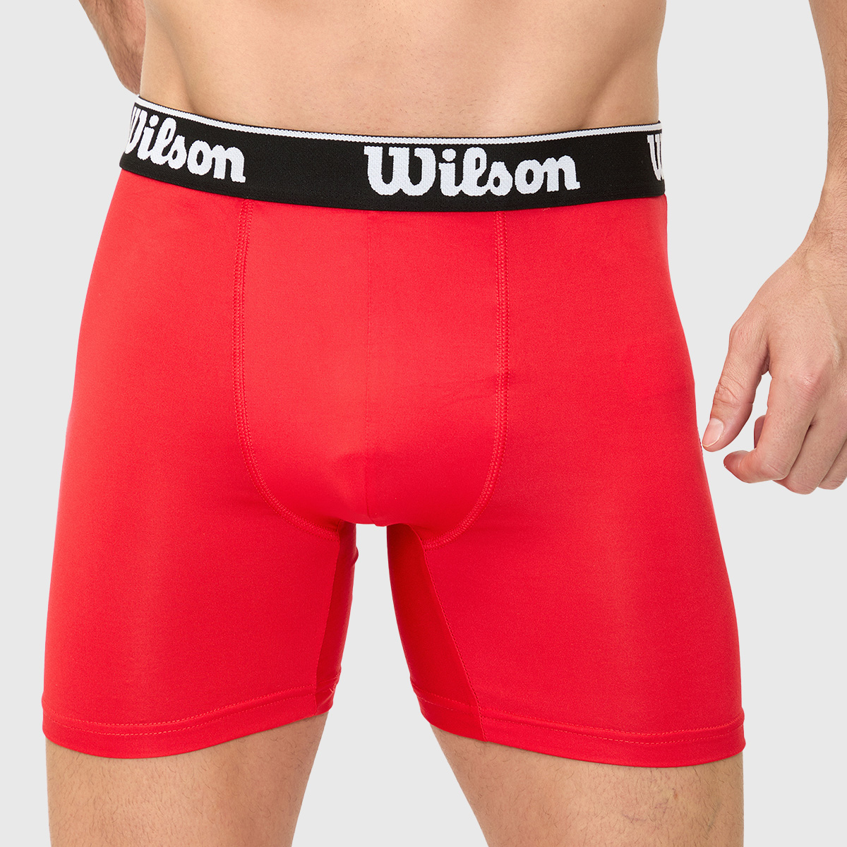 Foto 4 pulgar | Boxer Wilson Pack 4 Caballero Liso Transpirable A