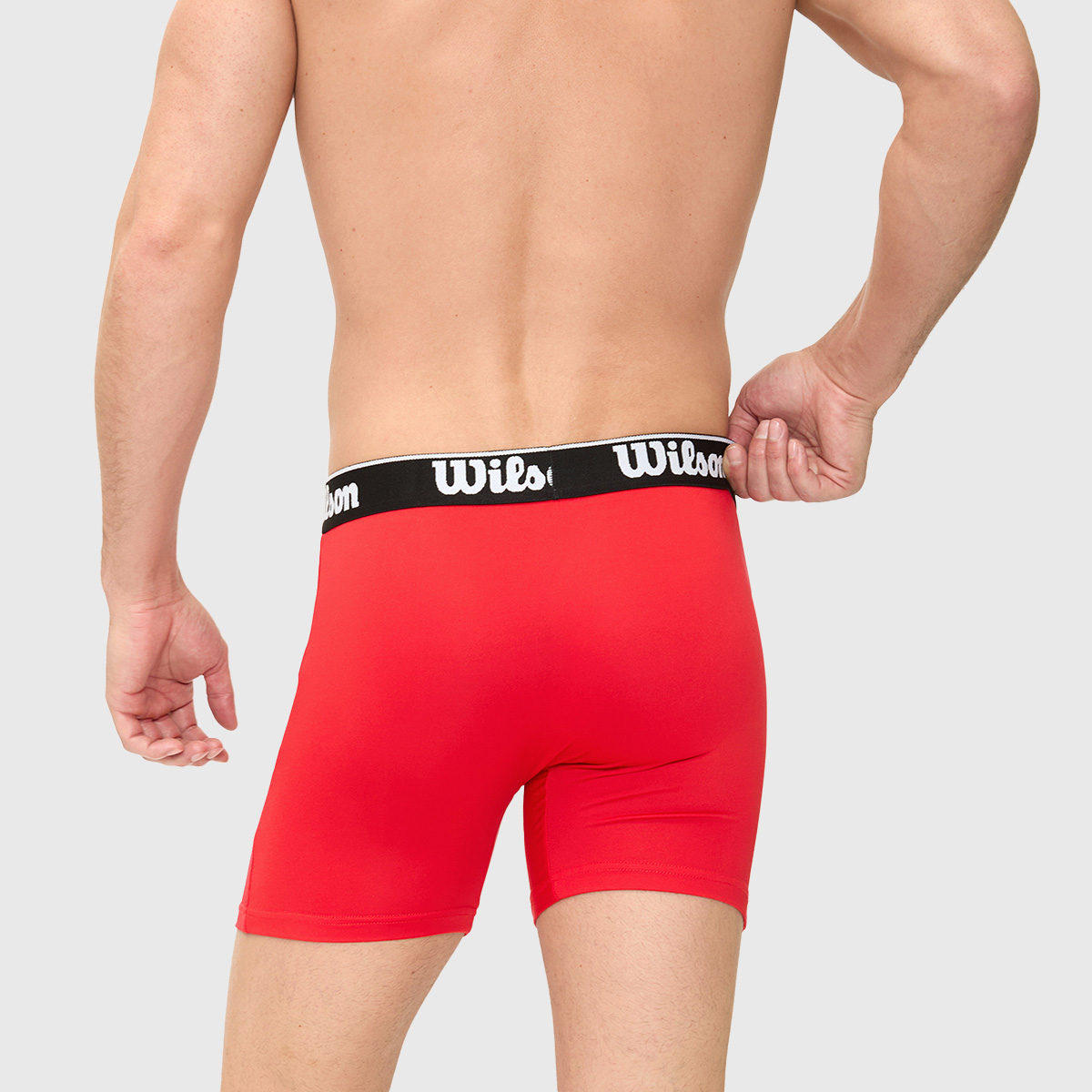 Foto 5 pulgar | Boxer Wilson Pack 4 Caballero Liso Transpirable A