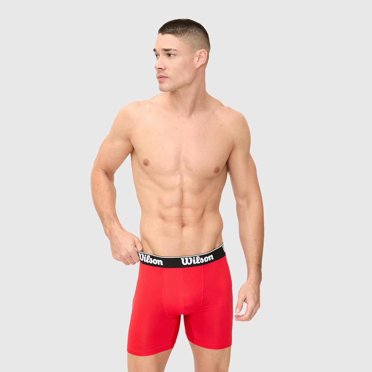 Foto 6 pulgar | Boxer Wilson Pack 4 Caballero Liso Transpirable A