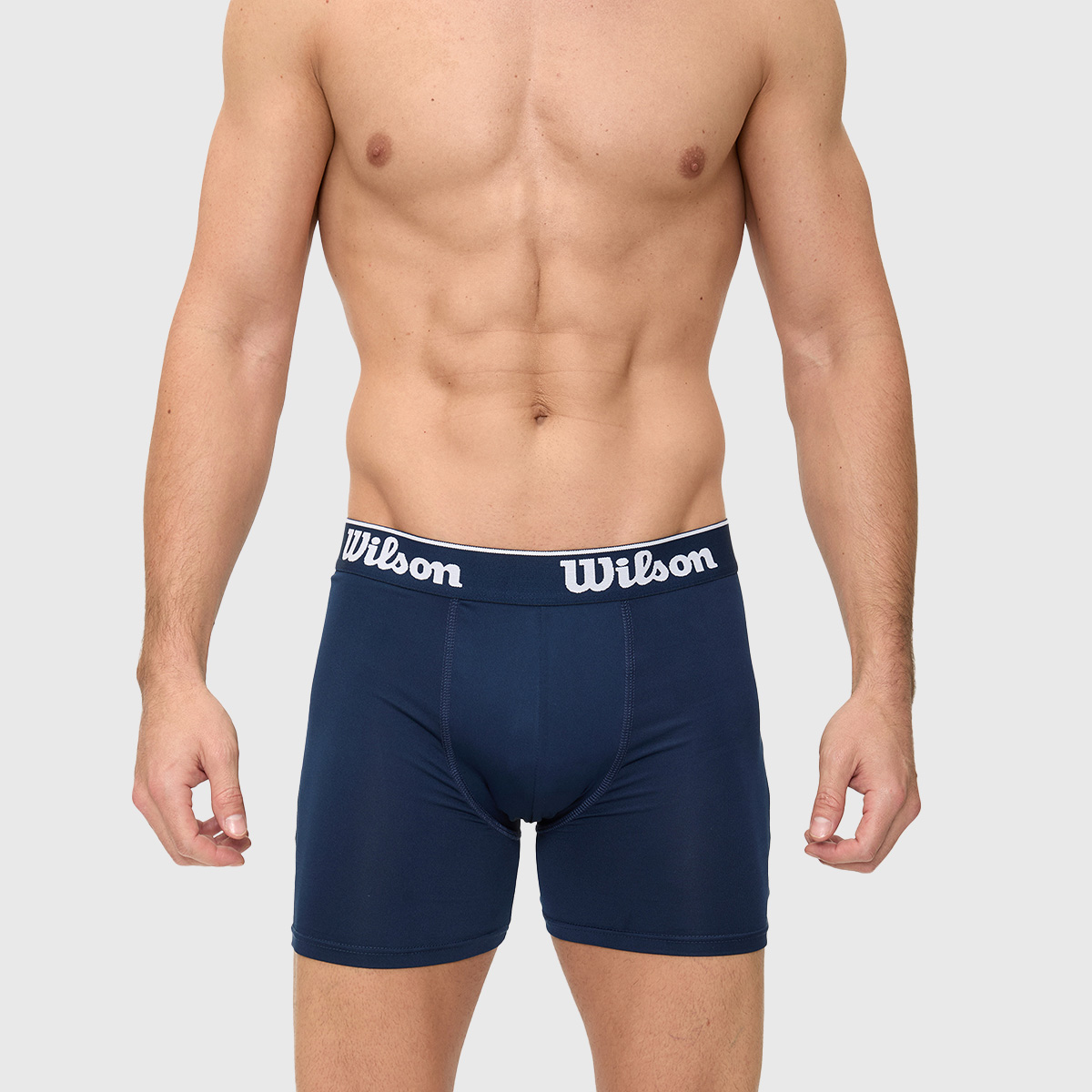 Foto 3 pulgar | Boxer Wilson Pack 4 Caballero Liso Transpirable