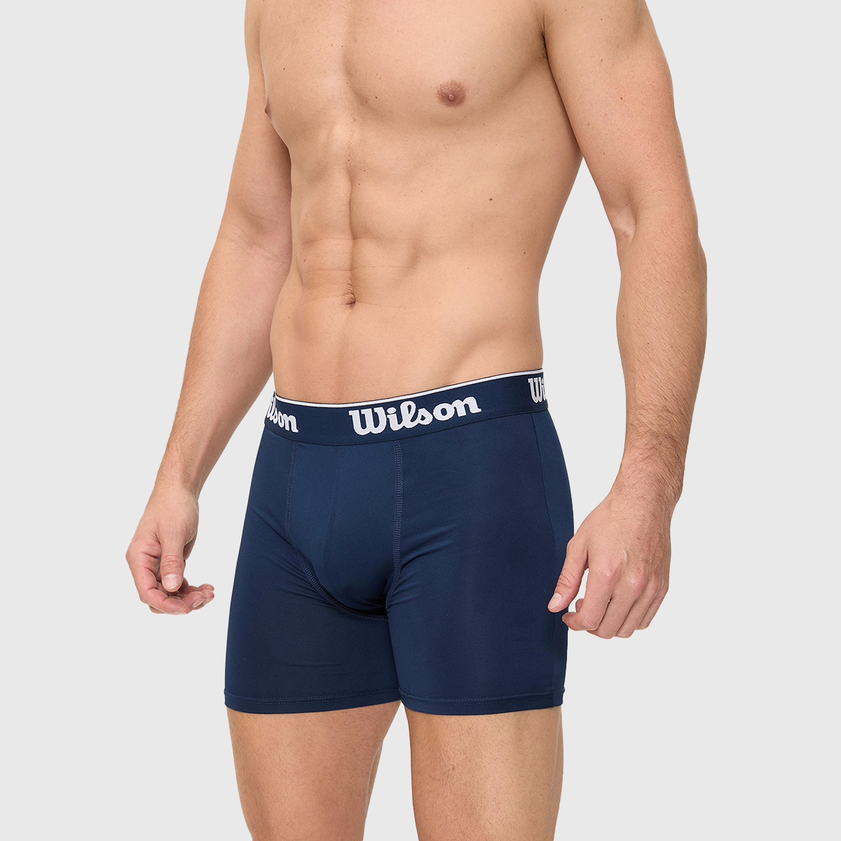 Foto 4 pulgar | Boxer Wilson Pack 4 Caballero Liso Transpirable