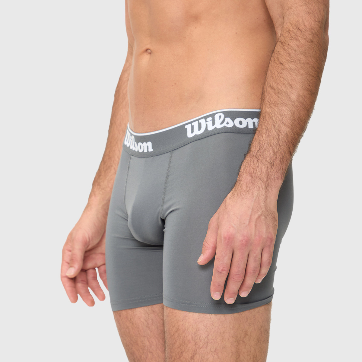 Foto 4 pulgar | Boxer Wilson Pack 4 Caballero Liso Transpirable