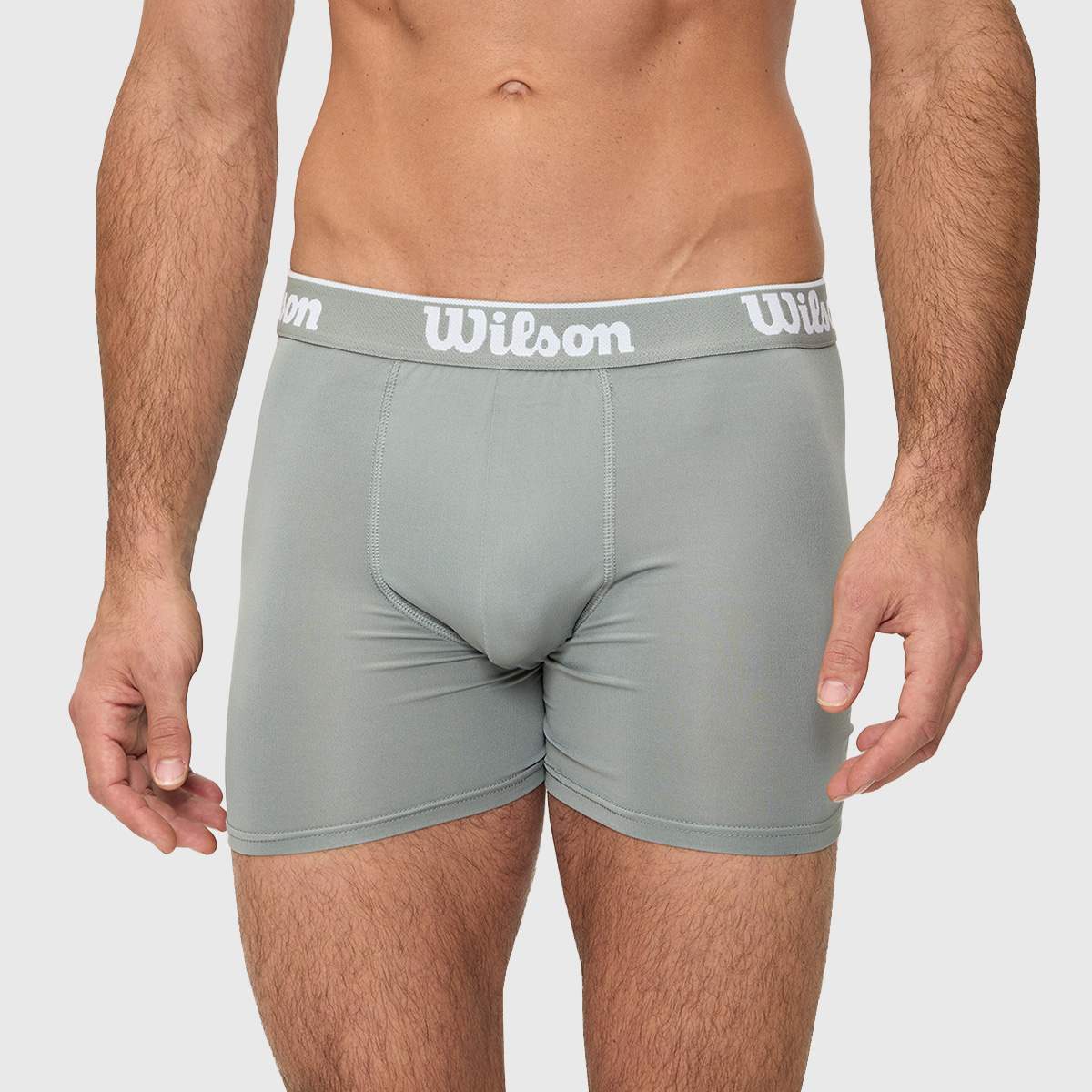 Foto 3 pulgar | Boxer Wilson Pack 4 Caballero Liso Transpirable