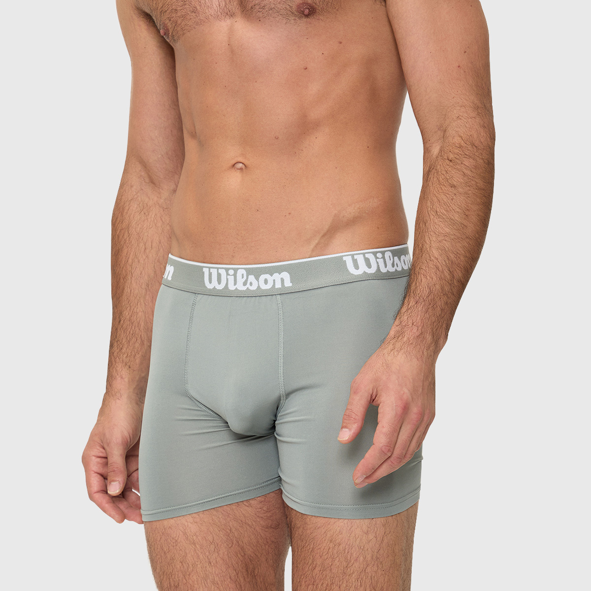 Foto 4 pulgar | Boxer Wilson Pack 4 Caballero Liso Transpirable