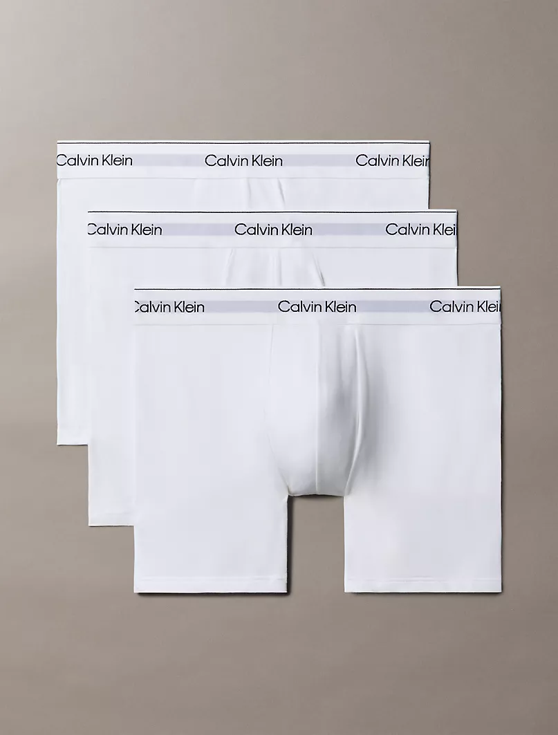 Pack De 3 Boxer Calvin Klein Modern Blancos Brief