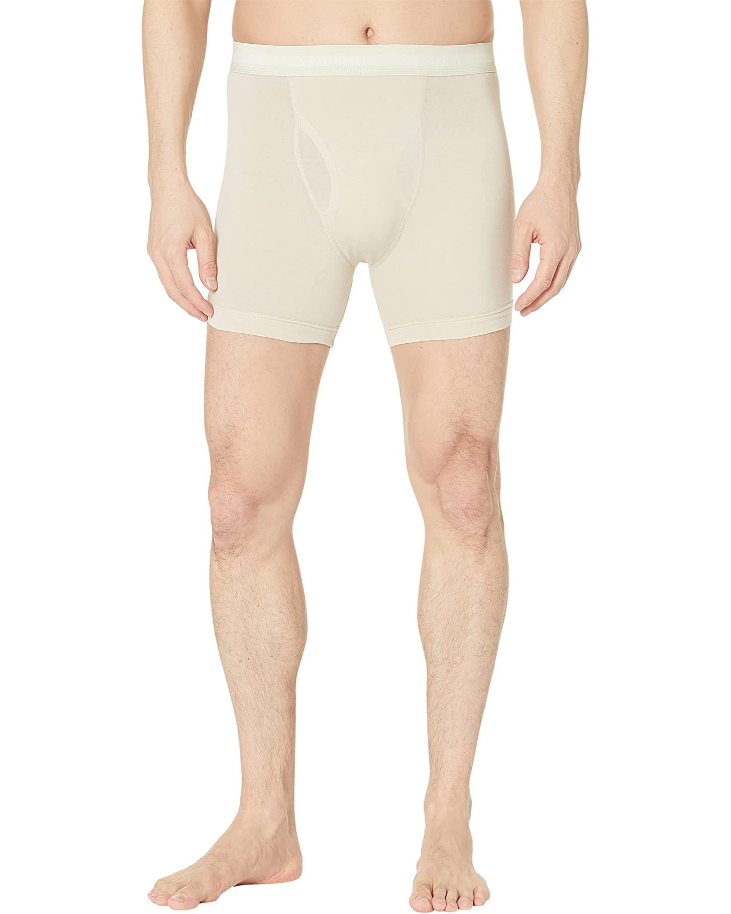 Foto 4 pulgar | Calzoncillos Bóxer Calvin Klein De Algodón Elástico Para Hombre, Paquete De 3 - Venta Internacional.