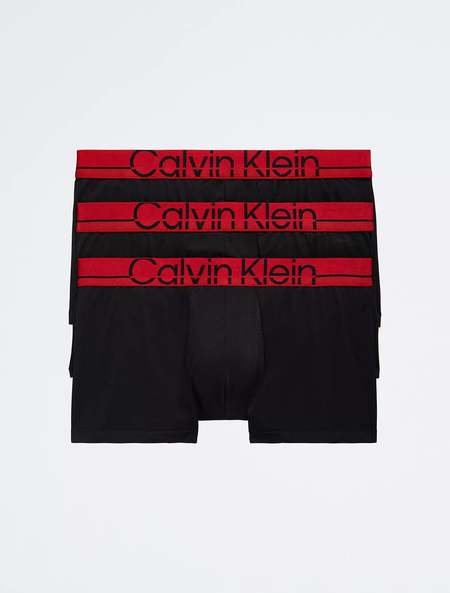 Foto 2 pulgar | Pack De 3 Boxers Calvin Klein Trunk Pro Fit Negro