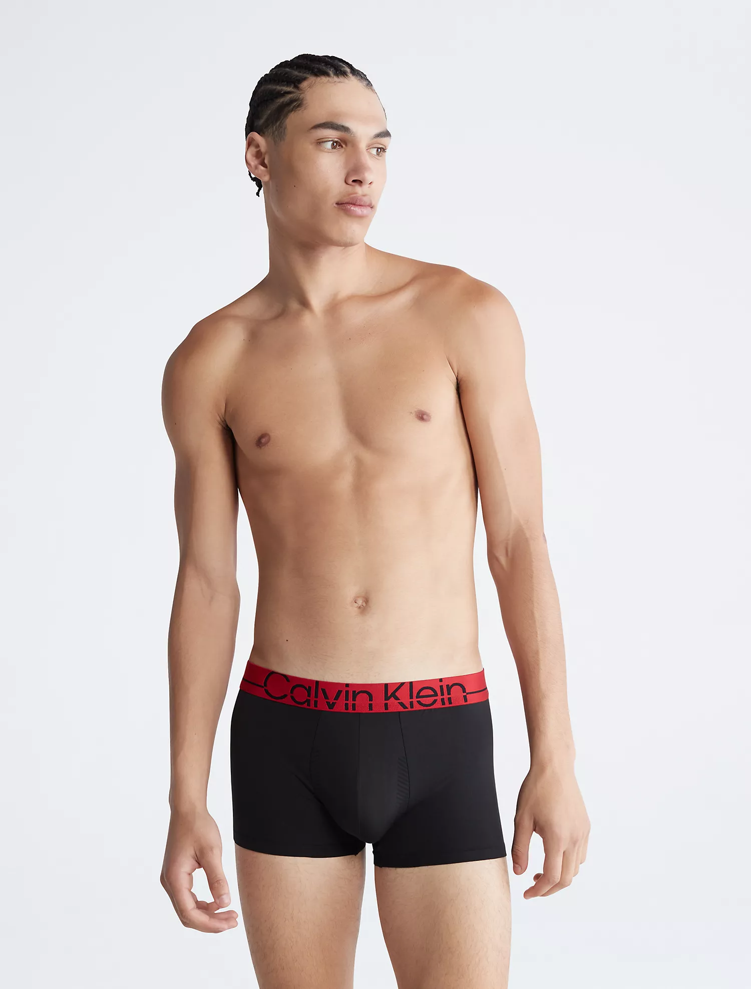 Foto 3 pulgar | Pack De 3 Boxers Calvin Klein Trunk Pro Fit Negro