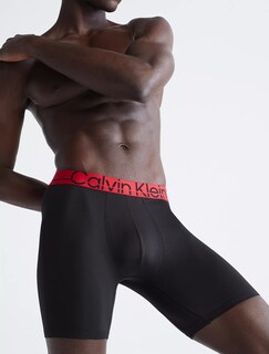 Foto 2 | Pack De 3 Boxers Calvin Klein Long Brief Negros - Original