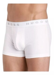 Foto 3 | Bóxer Trunk Hugo Boss Pure Cotton Blanco 5 Pack