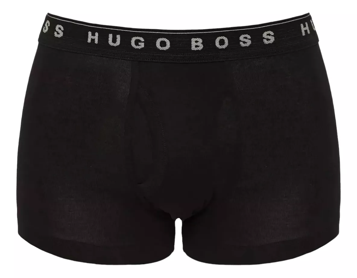 Foto 2 | Bóxer Trunk Hugo Boss Negro 5 Pack