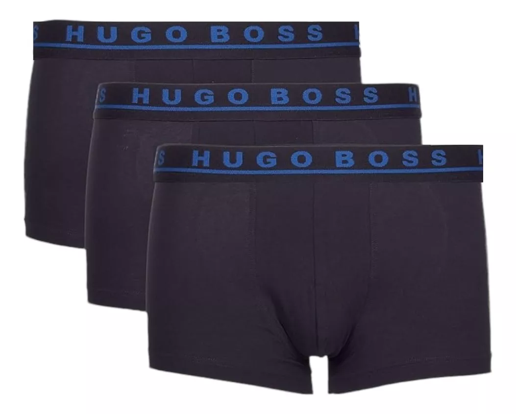 Foto 2 pulgar | Paquete de 3 Calzoncillos Hugo Boss para Hombre